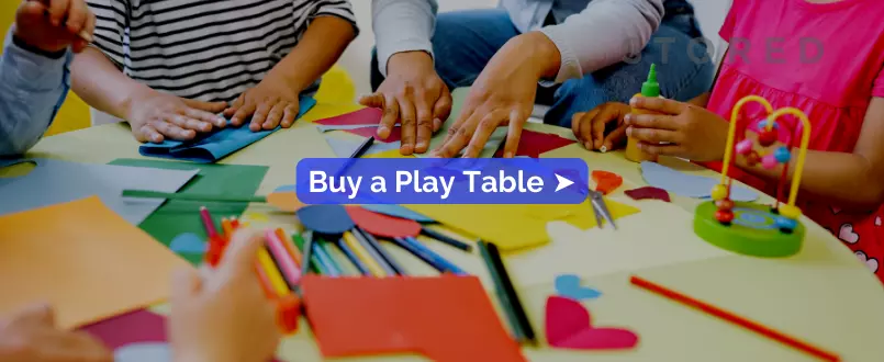 Buy a Play Table - Brilliant Small Space Toy Storage Ideas That Will Make Your Life Easier