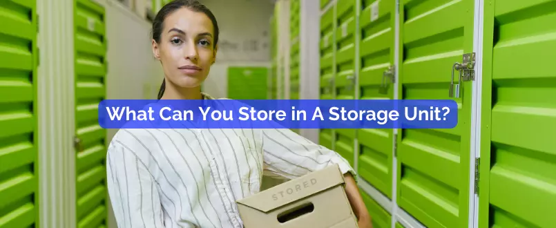 What can you store in a storage unit?